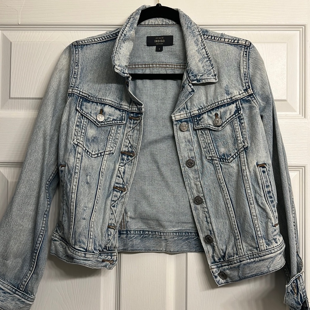 J.Crew indigo Denim Jacket, small